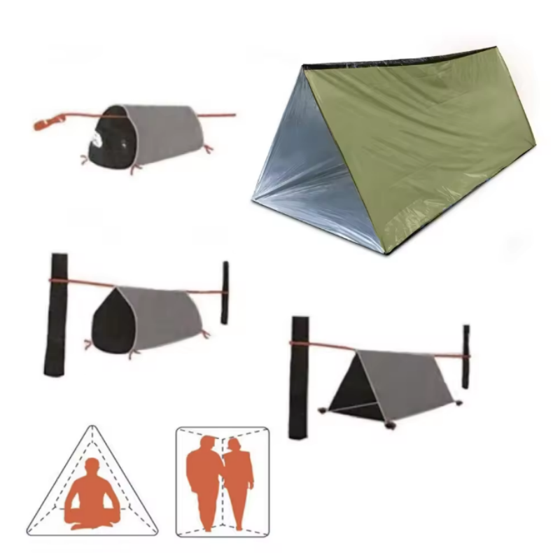 Tente tubulaire d'urgence en M - Emergency Mylar Tent avis et prix