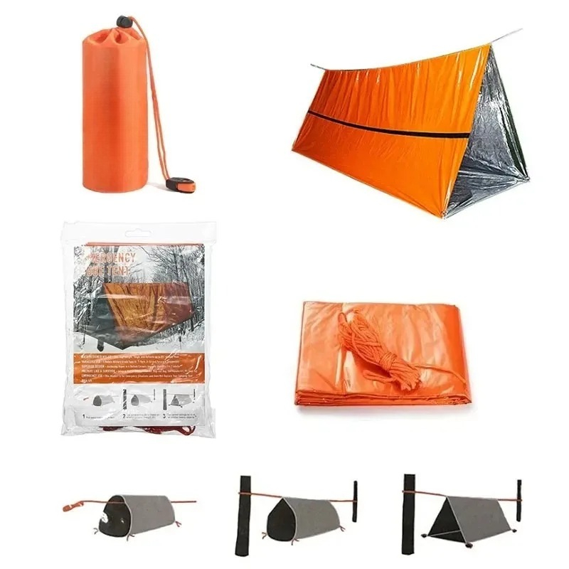 Kit de tente de survie d'urgen - Emergency Mylar Tent avis et prix