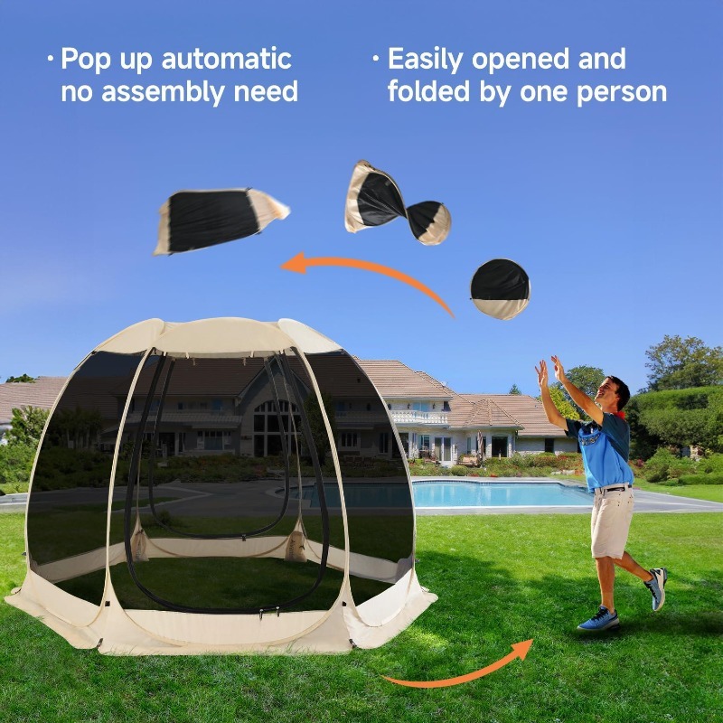 Tente de fête à 6 côtés en mai - Emergency Mylar Tent avis et prix