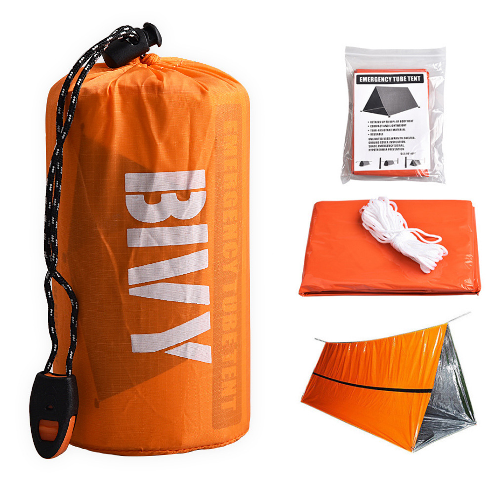 Kit de tente de survie pour 2  - Emergency Mylar Tent avis et prix