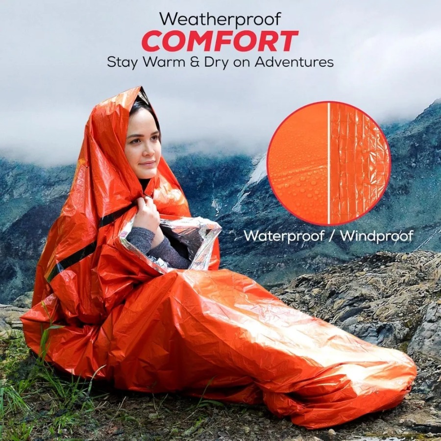 Sac de couchage d'urgence Anti - Emergency Mylar Tent avis et prix