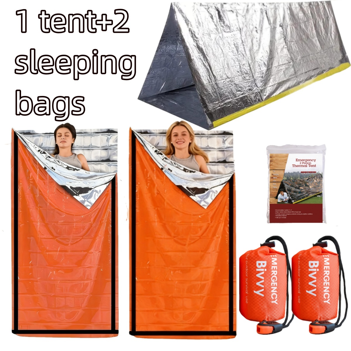 Tente thermique compacte d'urg - Emergency Mylar Tent avis et prix